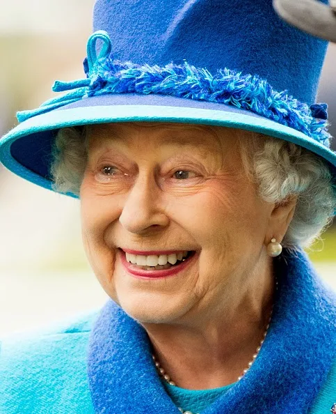 Queen Elizabeth II attends the QIPCO British Champions Day at Ascot Racecourse