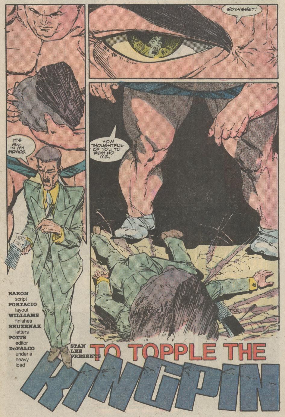 Read online The Punisher (1987) comic -  Issue #15 - To Topple the Kingpin - 3