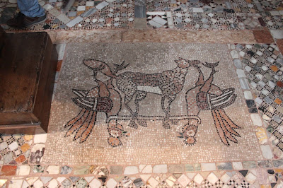 Mosaico de la iglesia de Santa María y Donato. Venecia