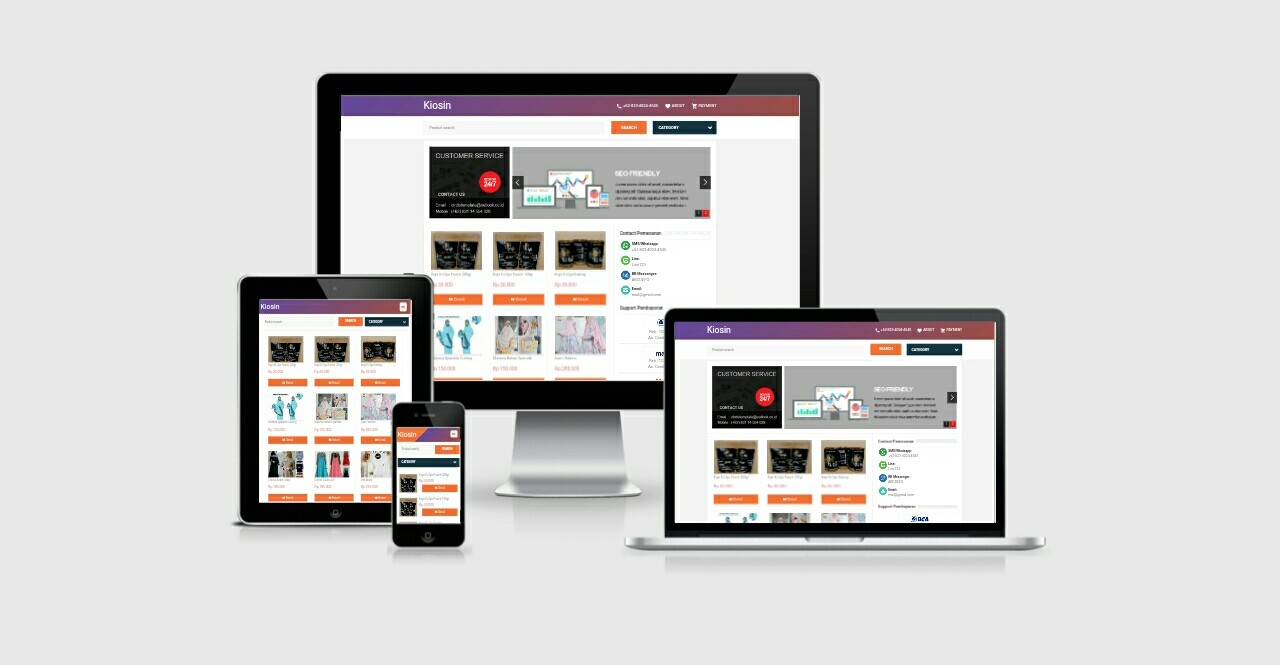 Simplify Store Responsive Blogger Template