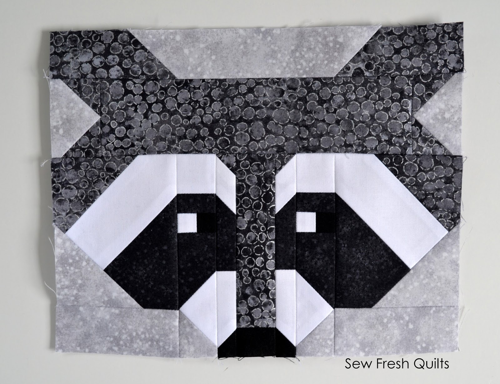 Sew Fresh Quilts Raccoon Quilt