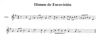 Partitura de la Sintonía de Eurovisión Partitura de Te Deaum de Charpentier en clave de sol 