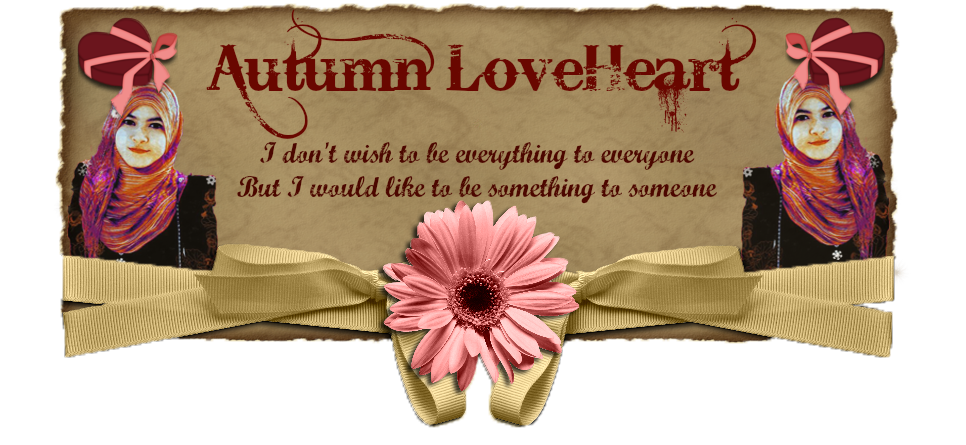 ♥♥♥ Autumn Loveheart ♥♥♥