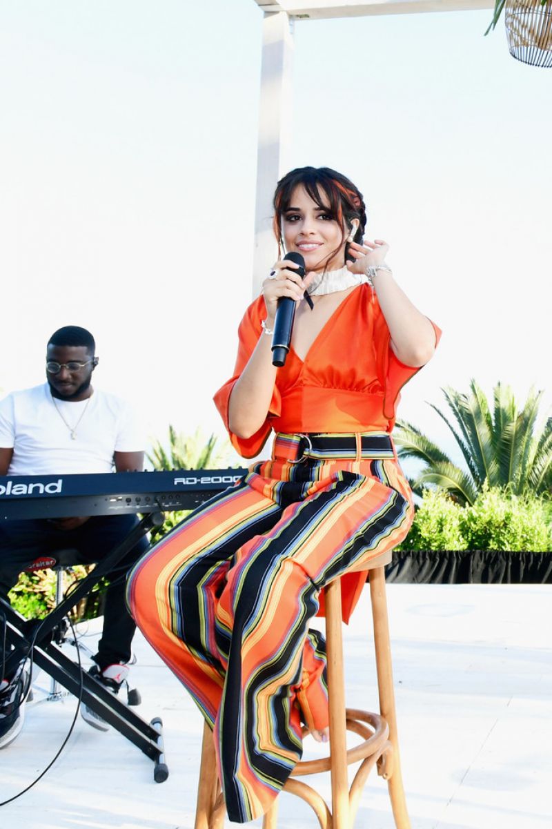 Camila Cabello At launch of HAVANA Makeup Collection with L’Oreal in