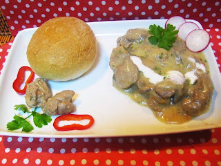 Ciulama de ficatei de pui