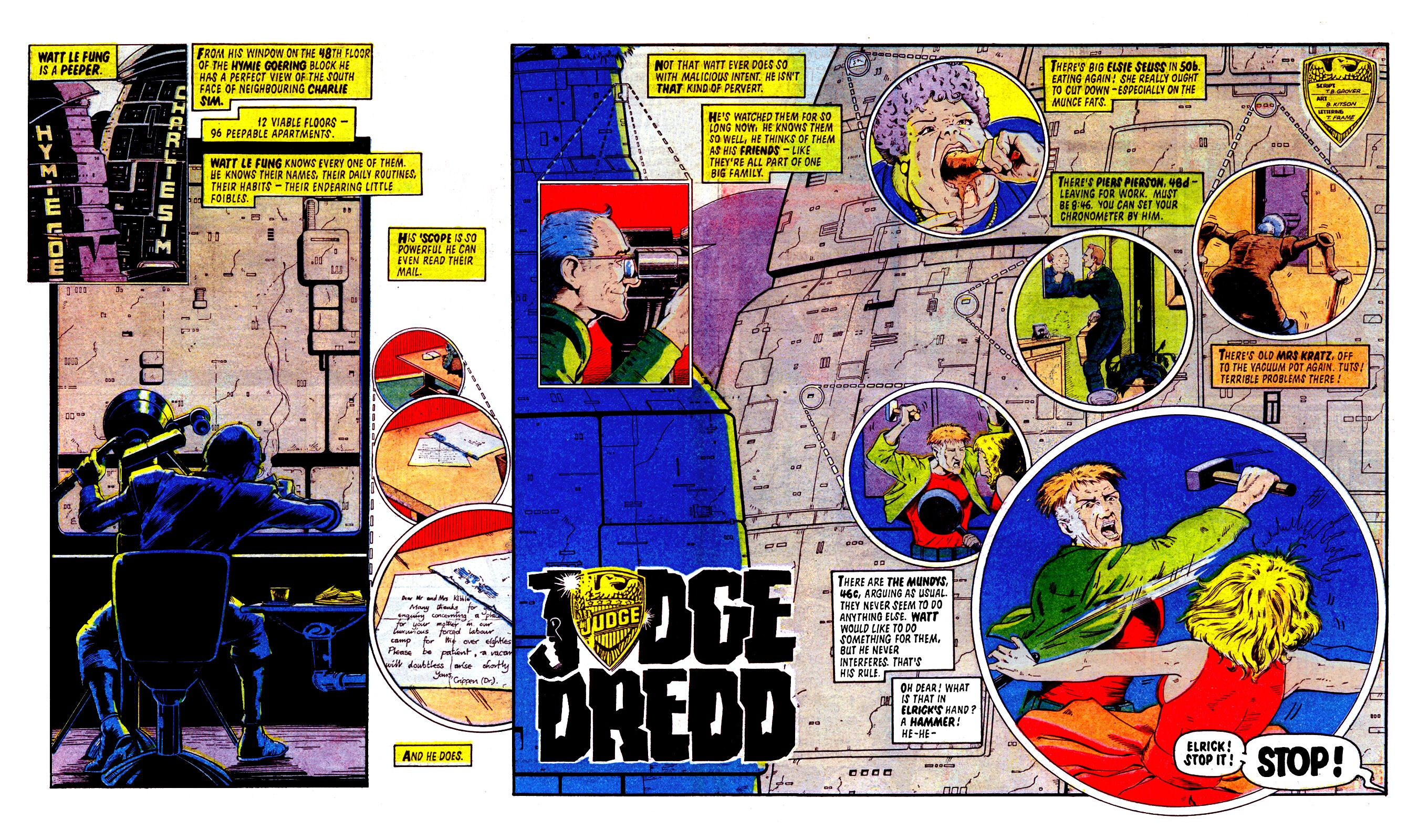 Read online Judge Dredd: The Complete Case Files comic -  Issue # TPB 10 (Part 1) - 206