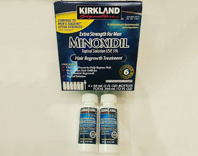 Kirkland 5% Minoxidil Liquid 60ml - Penumbuh Brewok atau Jenggot dan Penumbuh Rambut Rontok