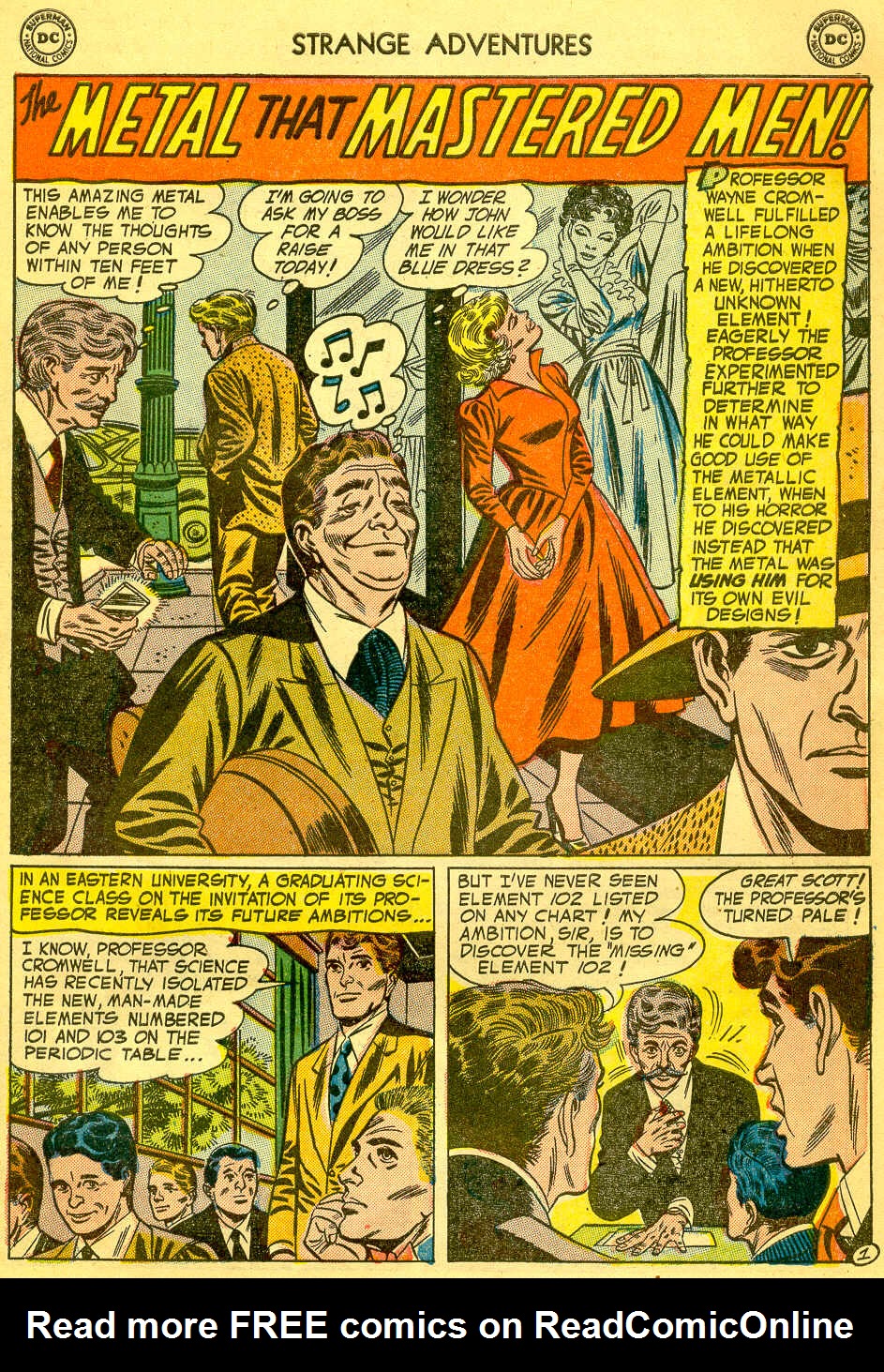 Read online Strange Adventures (1950) comic -  Issue #51 - 27