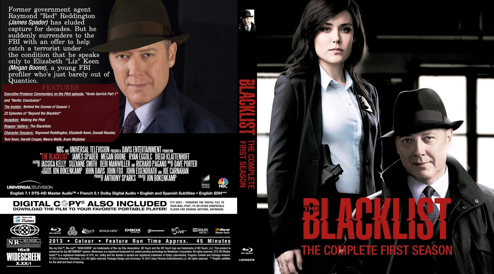 The Blacklist Season 1 บัญชีดำอาชญากรรมซ่อนเงื่อน ปี 1