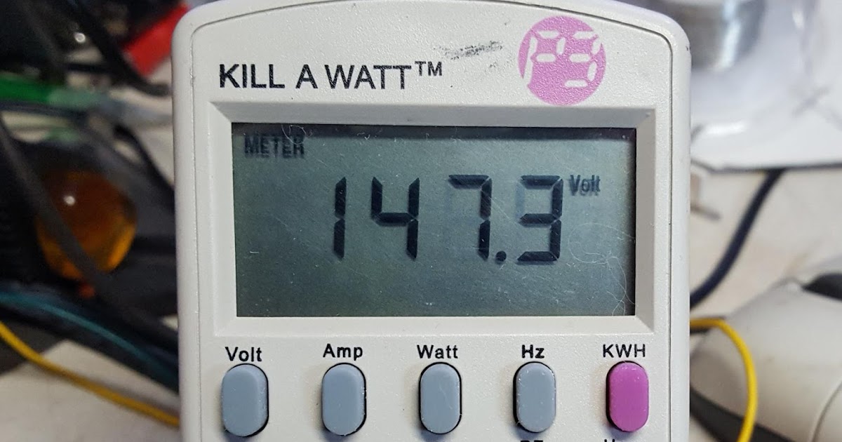 KA7OEI's blog Fixing my failed "KillAWatt" meter and a bit about