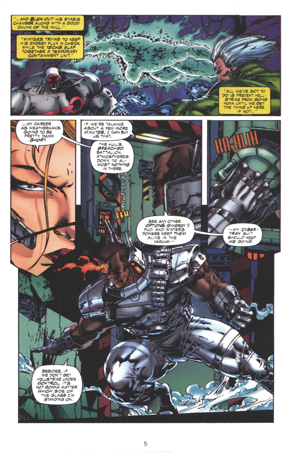 Read online Stormwatch (1993) comic -  Issue #12 - 6