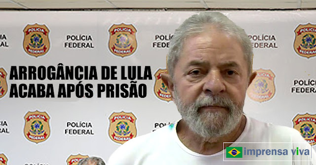 Resultado de imagem para Lula mudará de comportamento após prisão