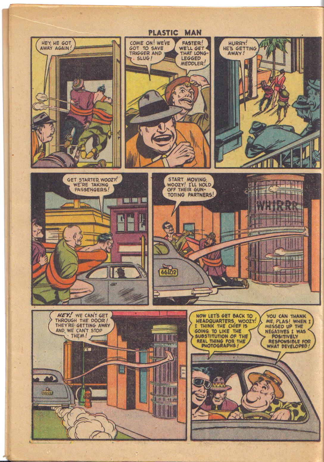 Read online Plastic Man (1943) comic -  Issue #33 - 25