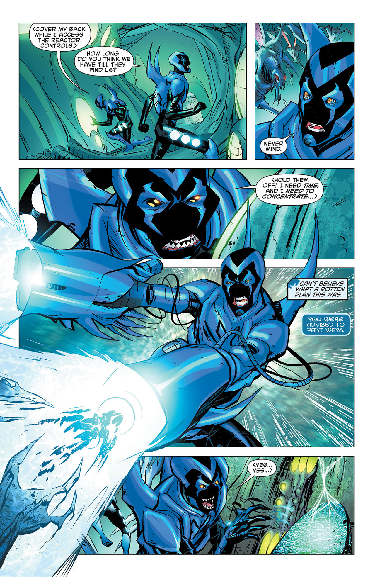 Read online Blue Beetle (2011) comic -  Issue #14 - 15