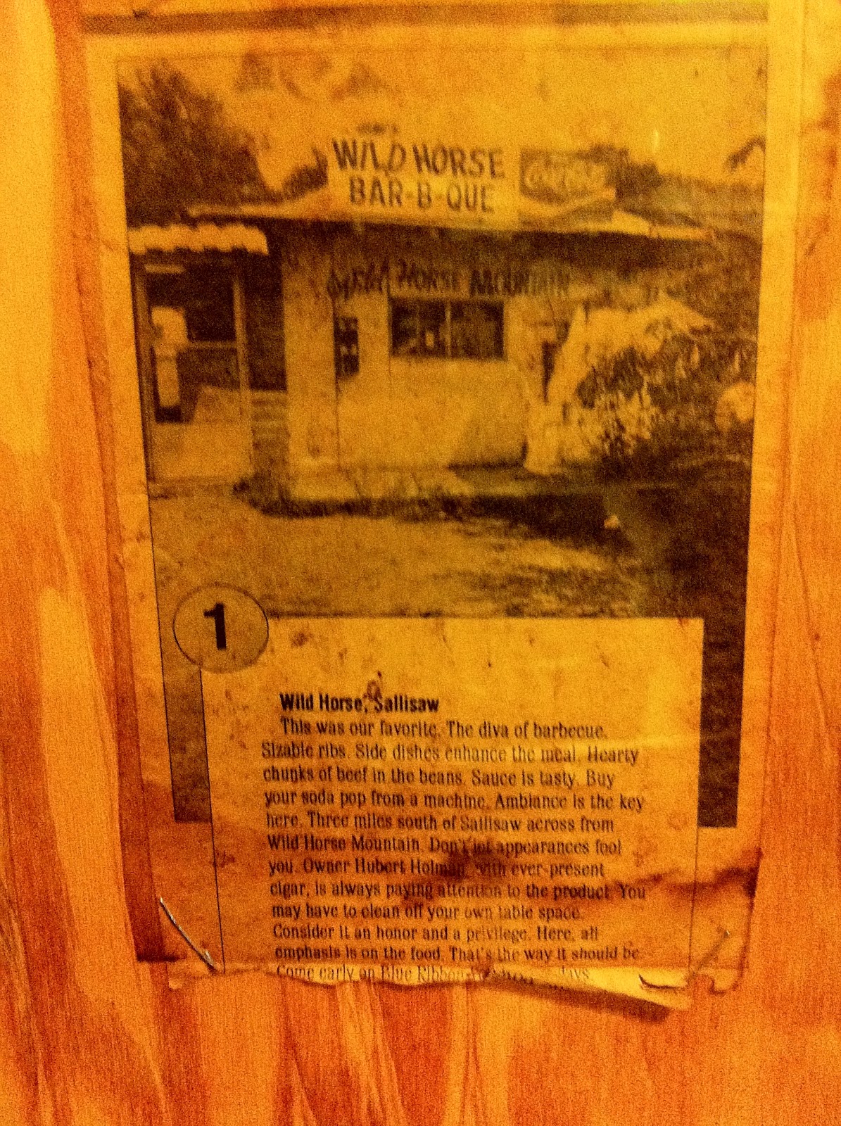 The Plains Barbecue Review Review Wild Horse Mountain