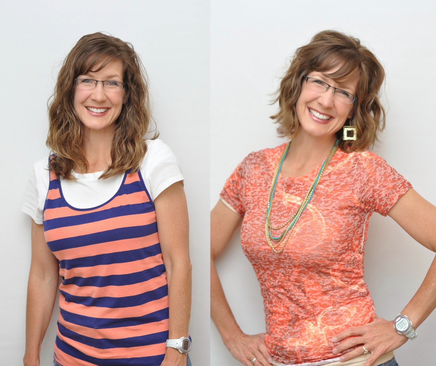 Purpose Driven Motherhood Becky s Before And After Dressing Your Truth Hair Makeover my-dressing-your-truth-review-type-1-before-and-after-artofit