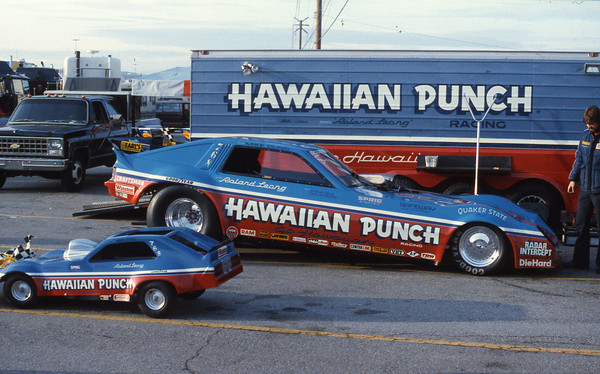 Dragstic Plastic: Mike Dunn's 1983 Hawaiian Punch Funny Car Decals