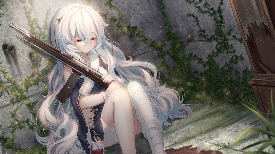 Anime, Girls Frontline, Ribeyrolles, 4K, #6.1102