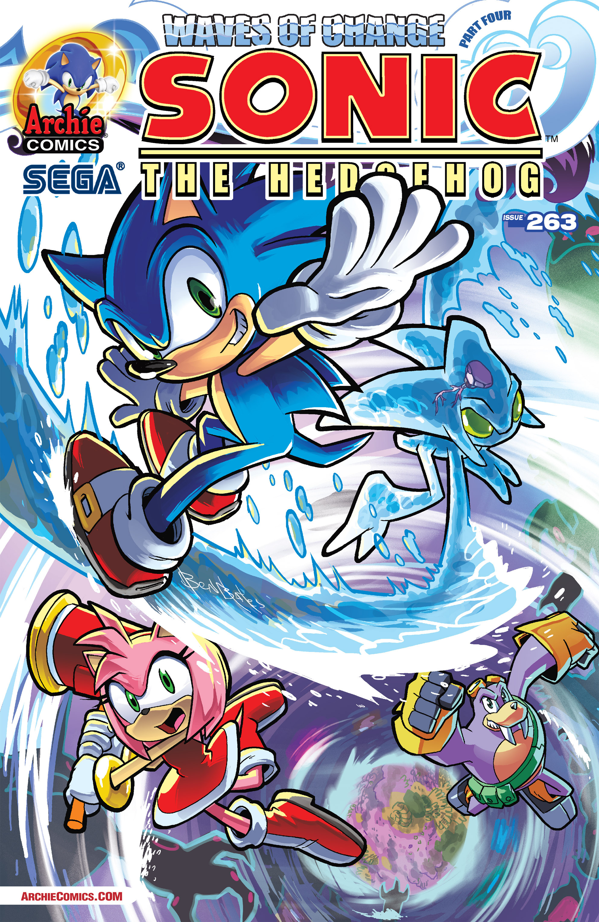 Read online Sonic The Hedgehog comic -  Issue #263 - 1