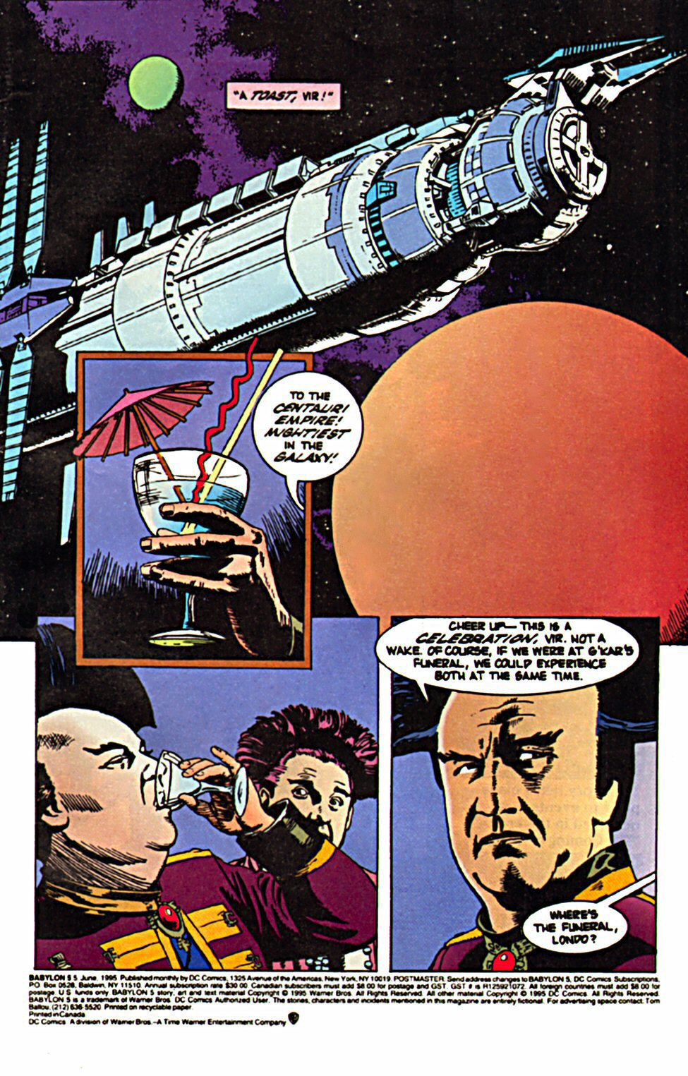 Read online Babylon 5 (1995) comic -  Issue #5 - 3