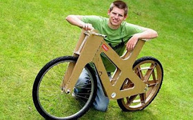 Cardboard Bike