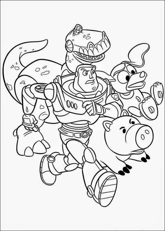 free printable coloring pages Toy Story coloring.filminspector.com