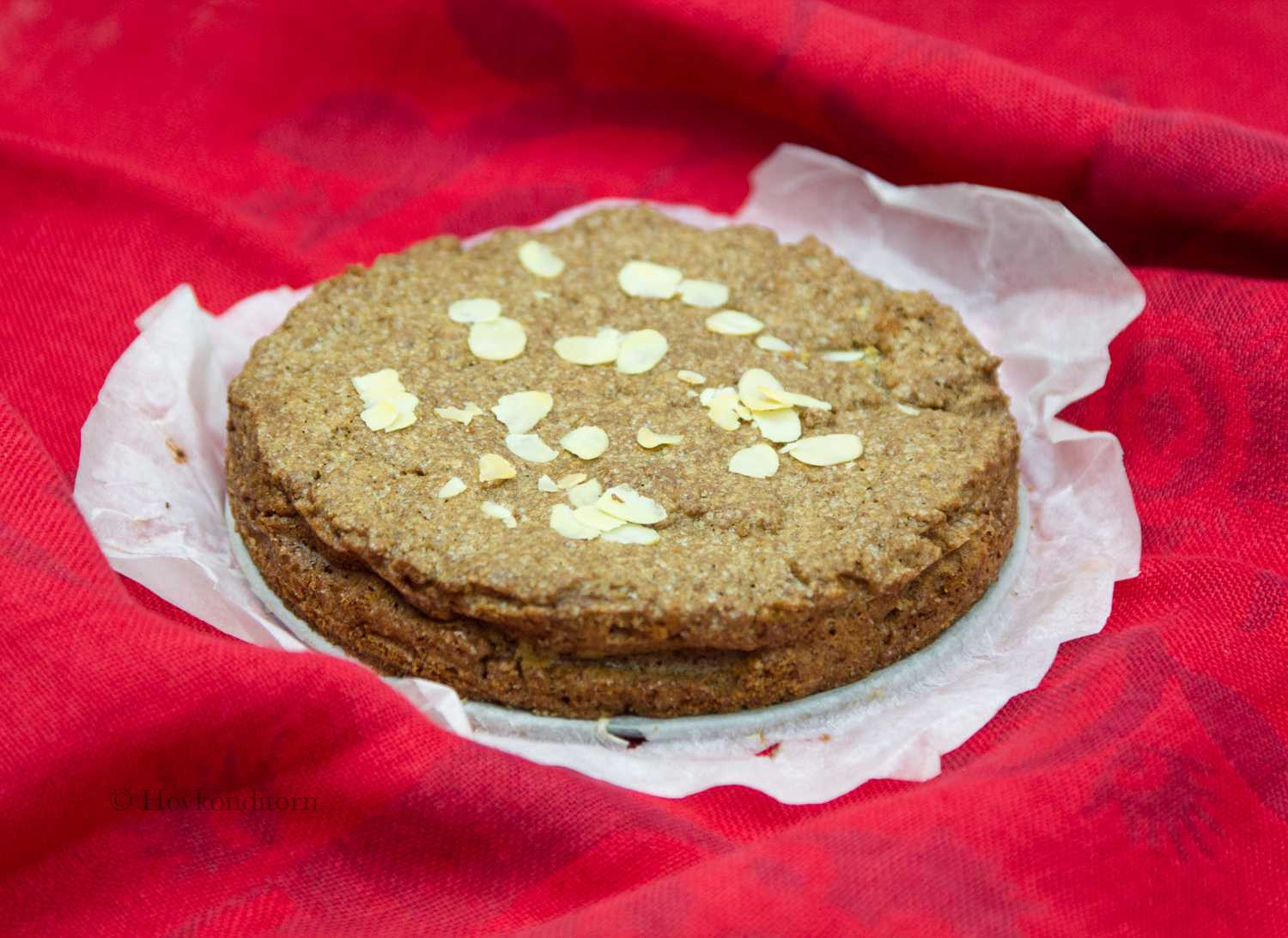 Filled Speculaas Cake