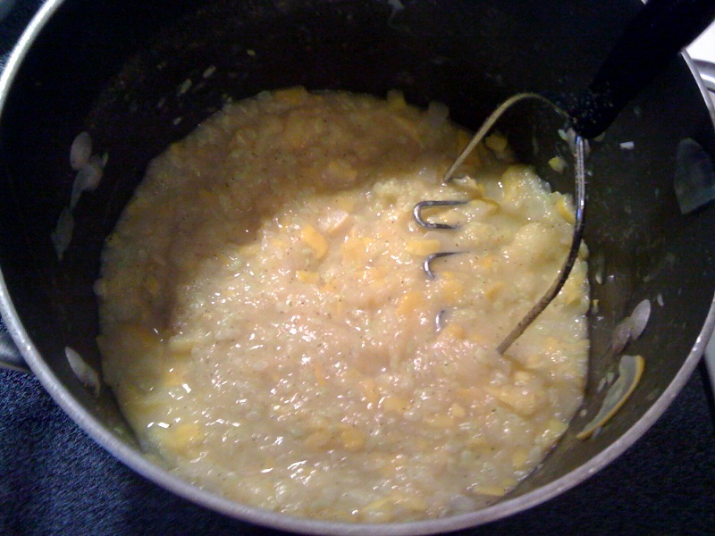 Sweet Tea and Cornbread Herb Stuffing Squash Casserole!