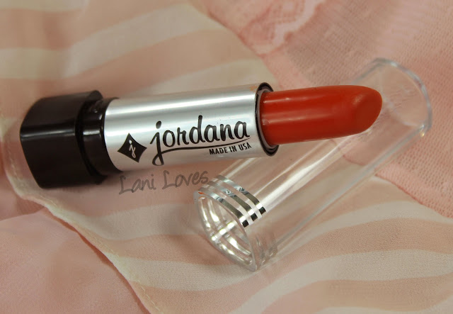 Jordana Pumpkin lipstick swatches & review