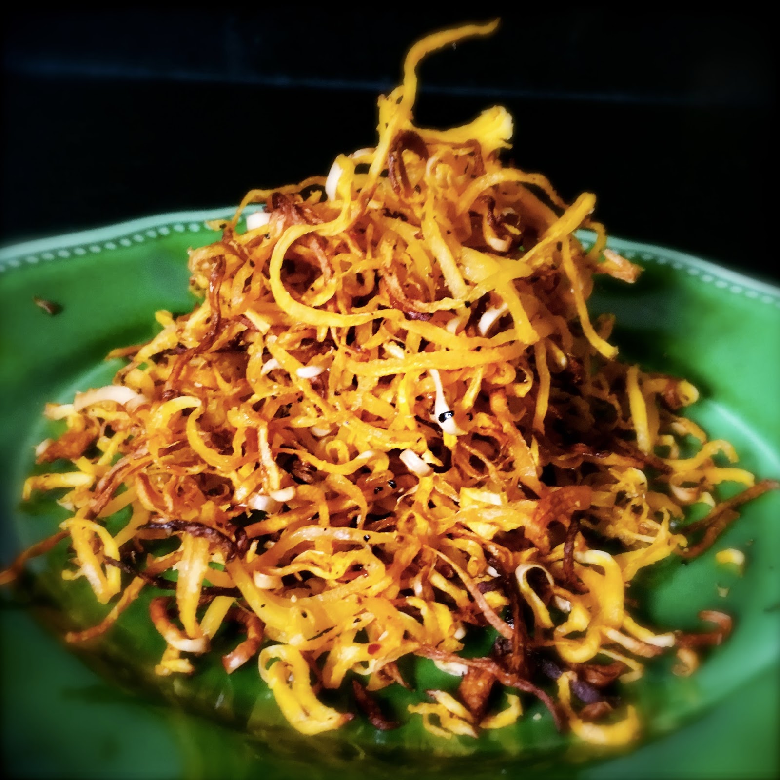 Slice Of Slim Recipe Crispy Butternut Squash Noodles