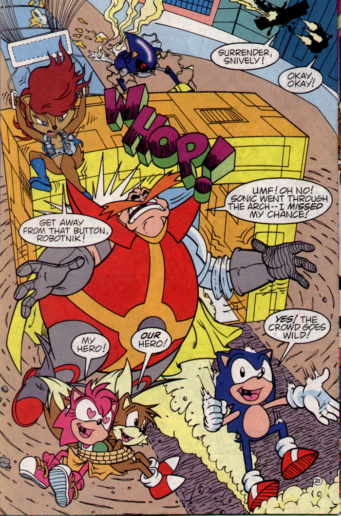 Read online Sonic The Hedgehog comic -  Issue #25 - 23