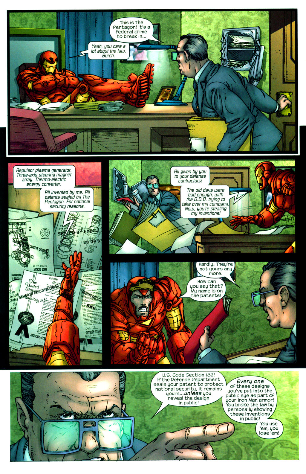 Read online Iron Man (1998) comic -  Issue #73 - 21