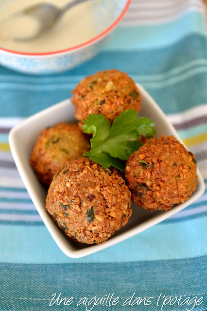 Falafels selon Ottolenghi 