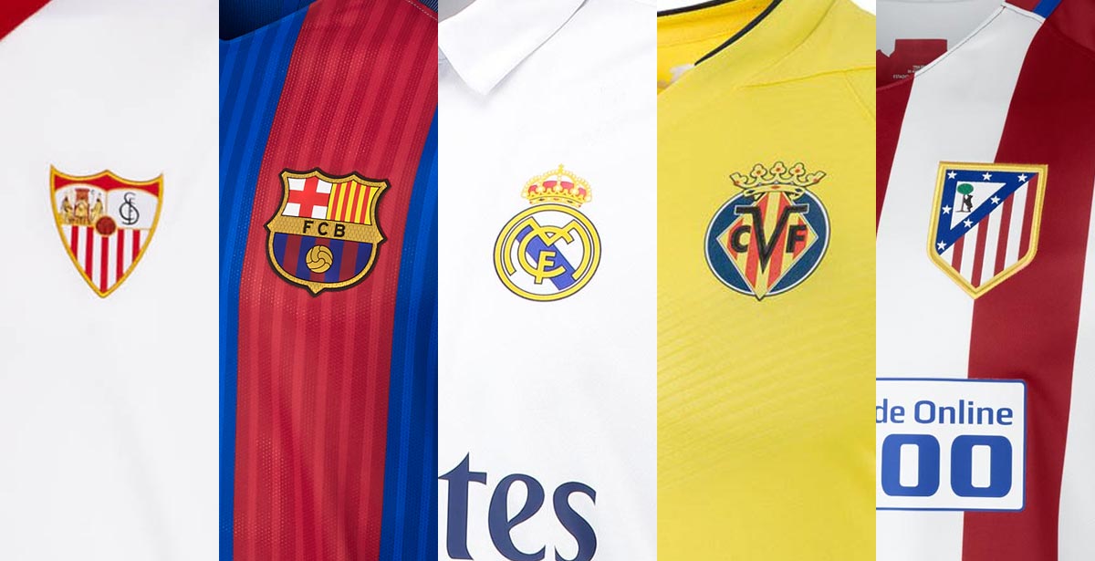 2016-17 La Liga Kits Overview - All New 16-17 Shirts - Footy Headlines