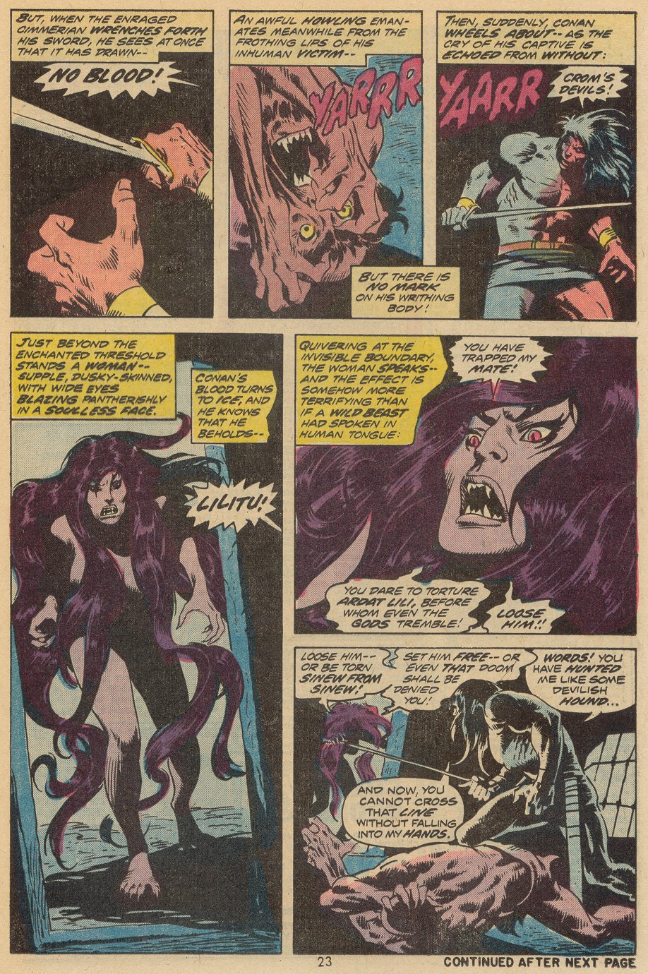 Read online Conan the Barbarian (1970) comic -  Issue #38 - 17