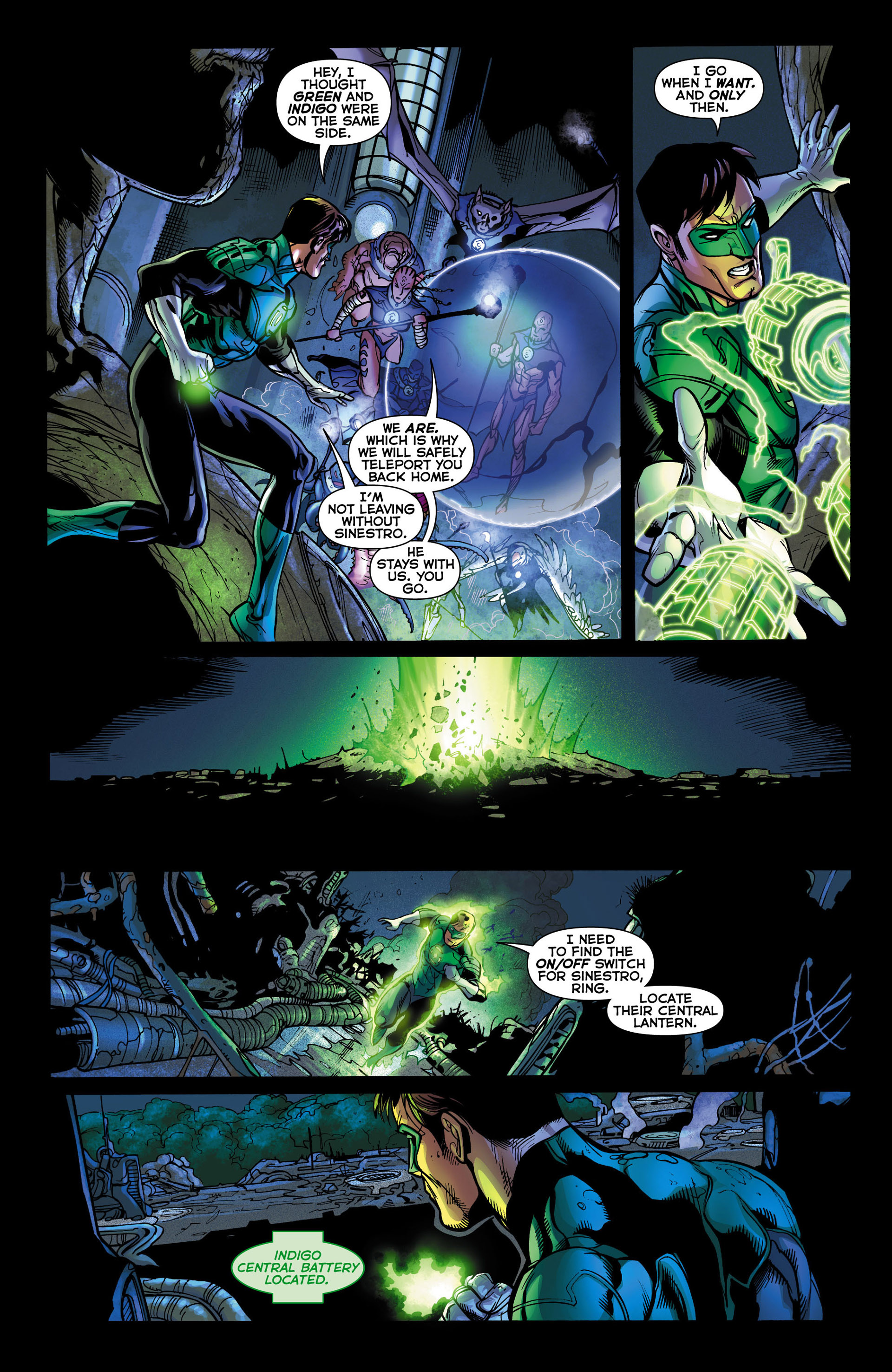 Read online Green Lantern (2011) comic -  Issue #9 - 12
