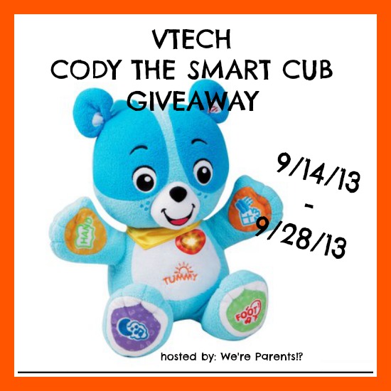VTECH Cody the Smart Cub #Giveaway! - The Happy Loved Life