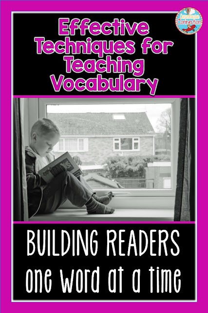 If you're looking for teaching ideas to build vocabulary, then check out this post on Classroom Tested Resources. It included five effective techniques for teaching vocabulary.