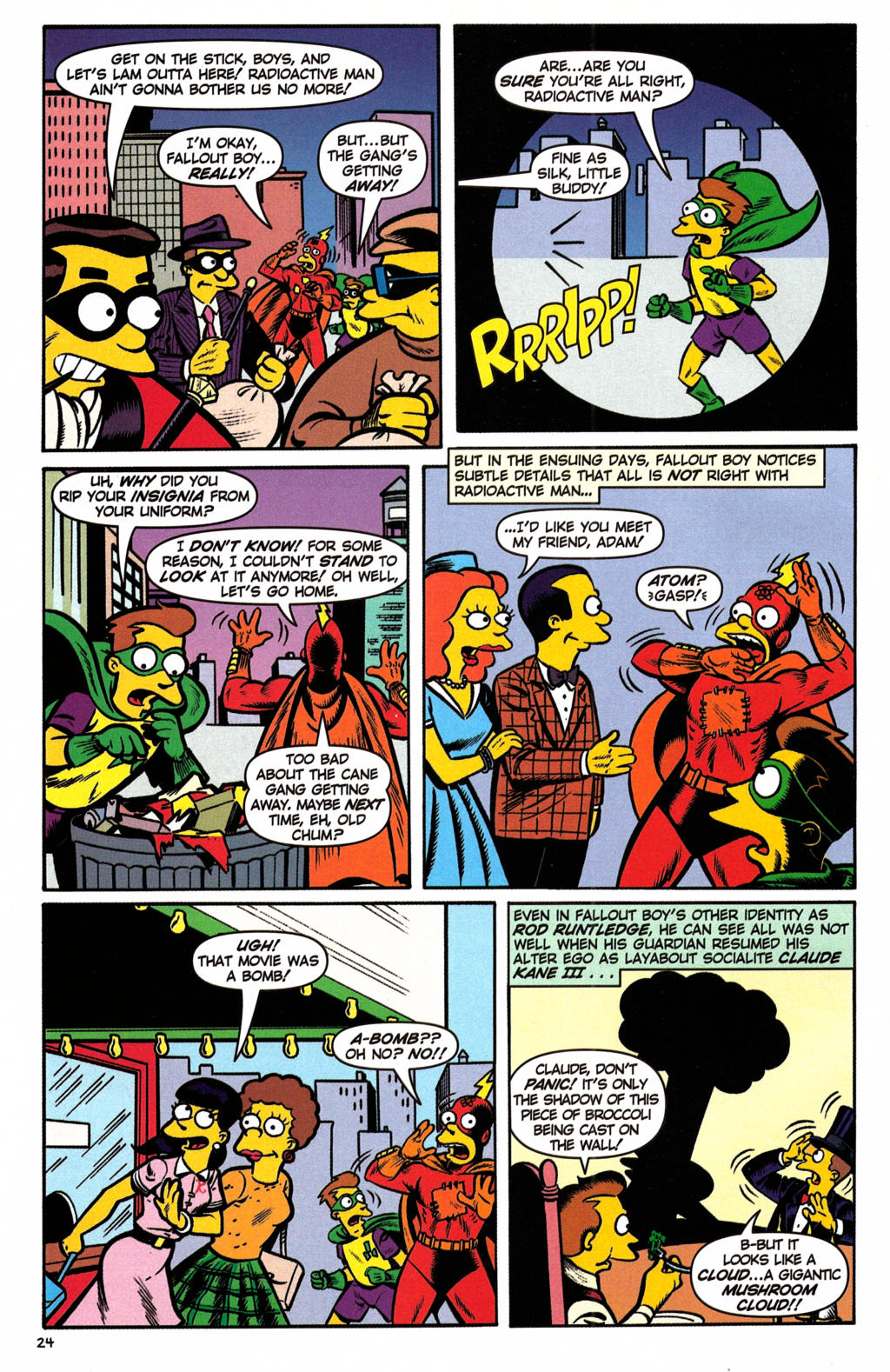 Read online Bongo Comics Presents Simpsons Super Spectacular comic -  Issue #4 - 26