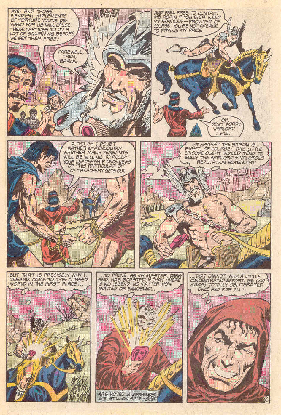 Read online Warlord (1976) comic -  Issue #114 - 6