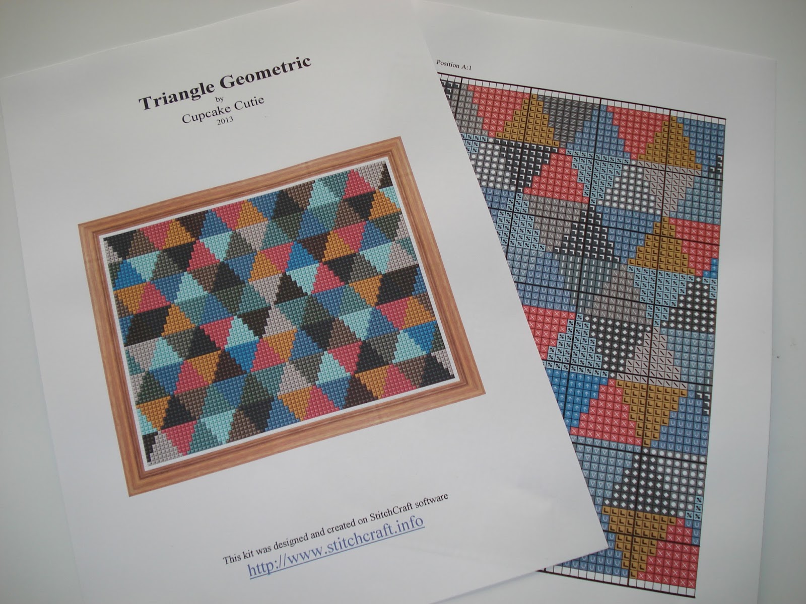 cupcake cutie: Triangle Geometric Cushion...making something out of ...