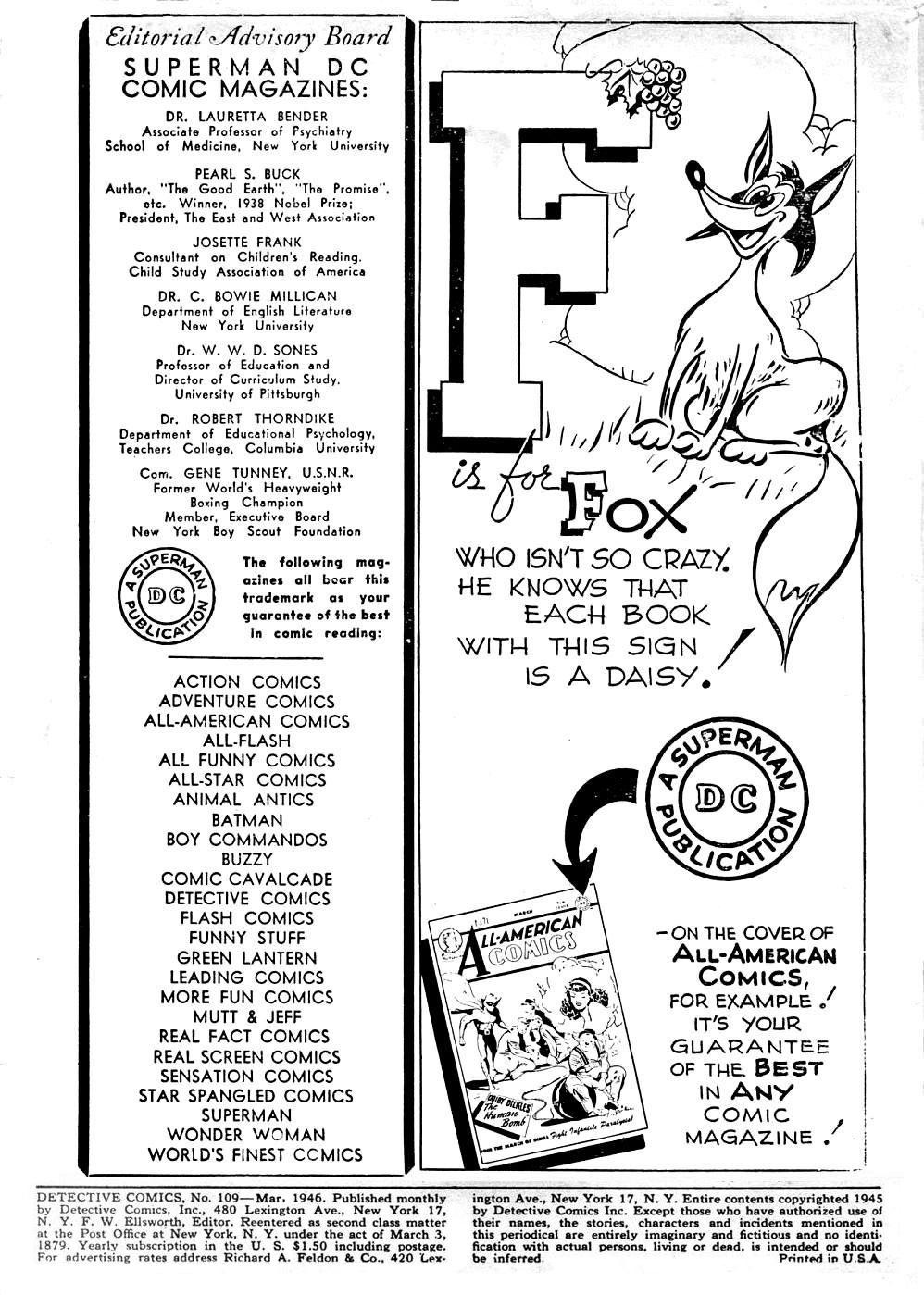 Read online Detective Comics (1937) comic -  Issue #109 - 2