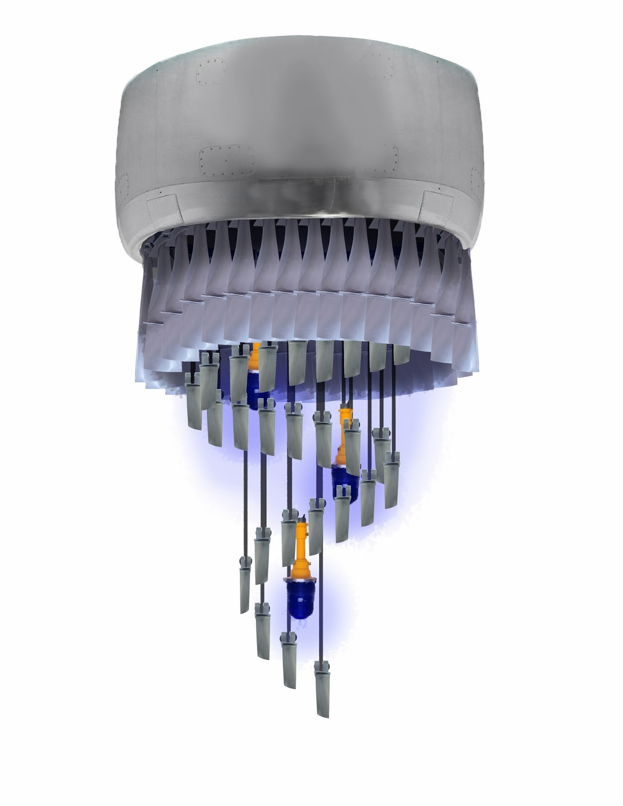 InterFlight Studio The Grand Aviation Chandelier Design Concept