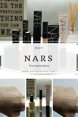 Beauty - Trying out NARS products for the first time. Read my First impressions on these products. What does and does not work so well for me and why. NARS Radiance Primer with SPF35, NARS Sheer Glow Foundation, NARS Radiant Creamy Concealer. All photos with Sony a6000 by Barbara Santos for www.portysdiary.com