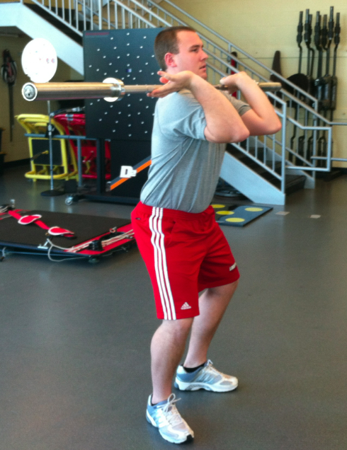 Clean Rack Position Zach Farrel Lifting