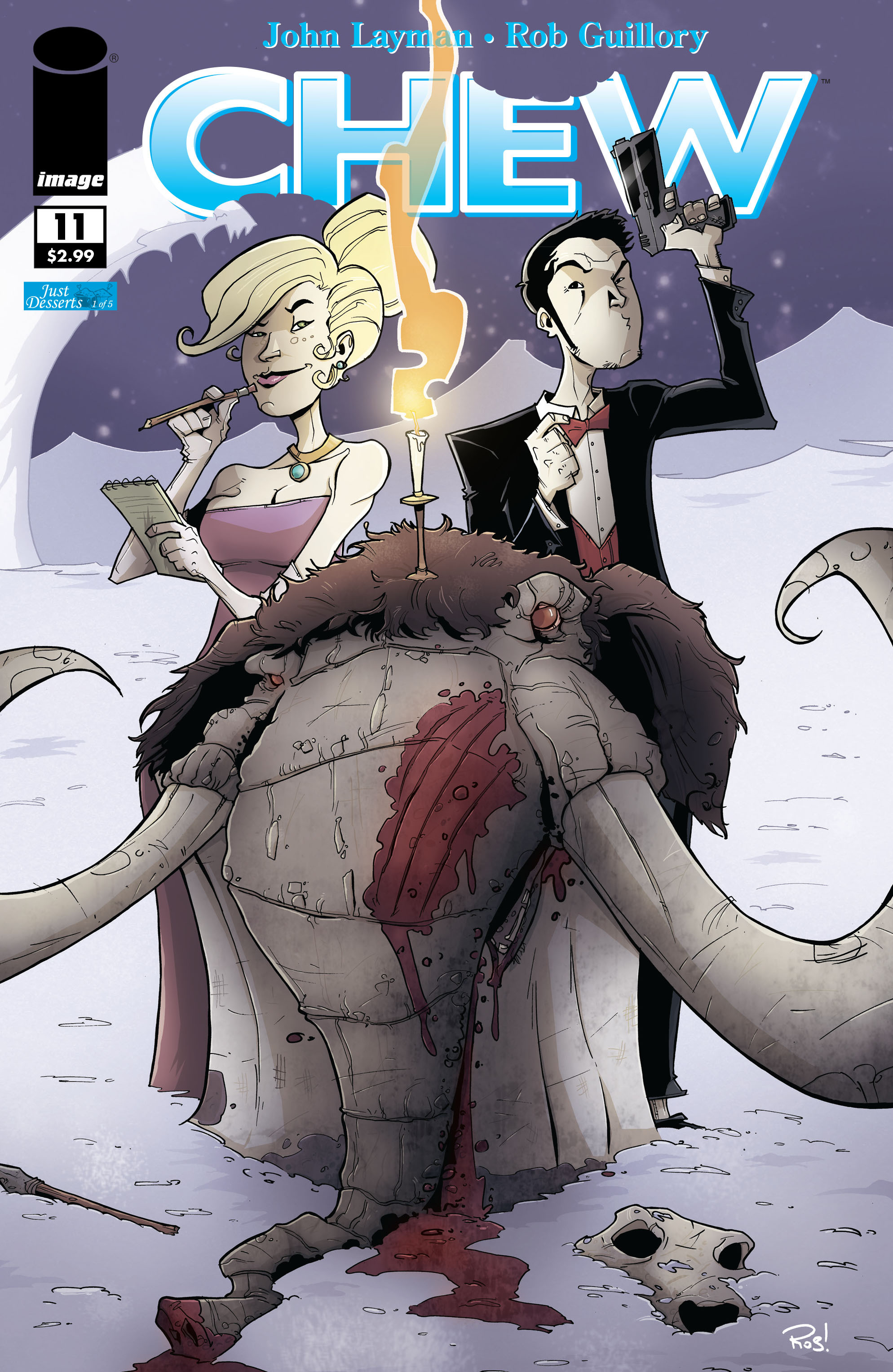 Read online Chew comic -  Issue #11 - 1