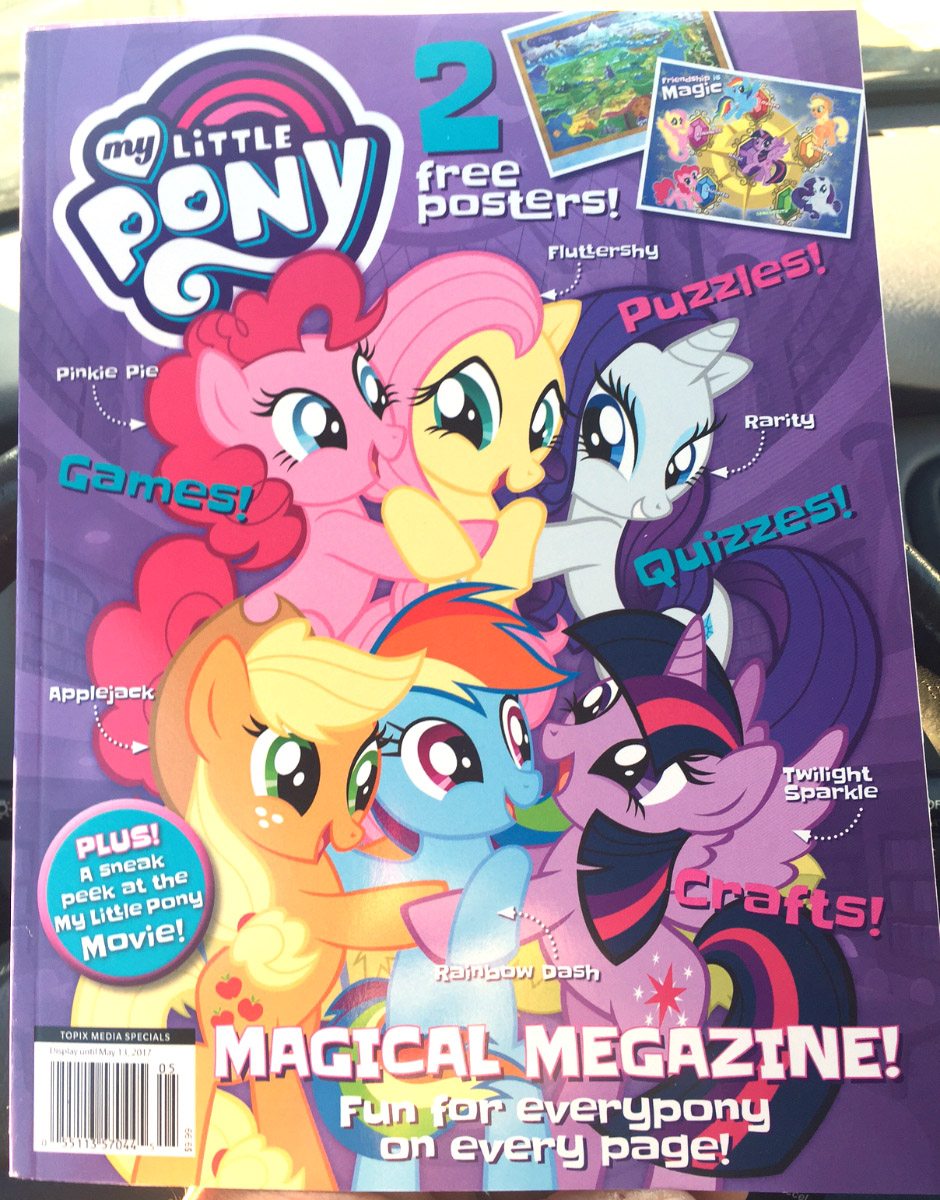 new my little pony magazine launched in the us mlp merch