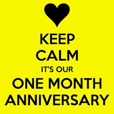 one month dating anniversary one month dating anniversary
