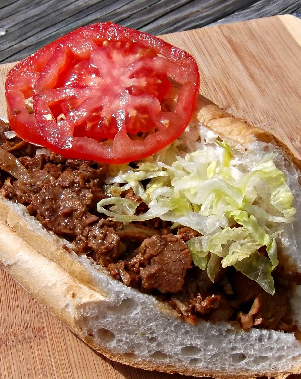 What's For Supper? New Orleans Po' Boy Roast Beef with Gravy