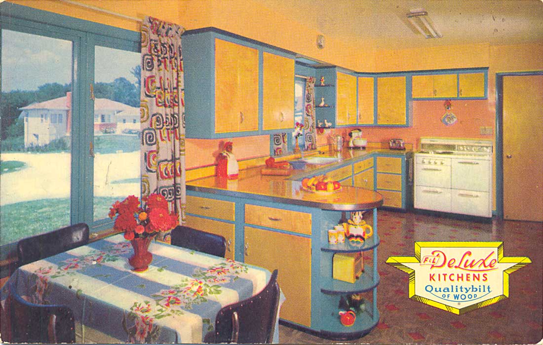 *Postcard Gems DeLuxe Kitchen